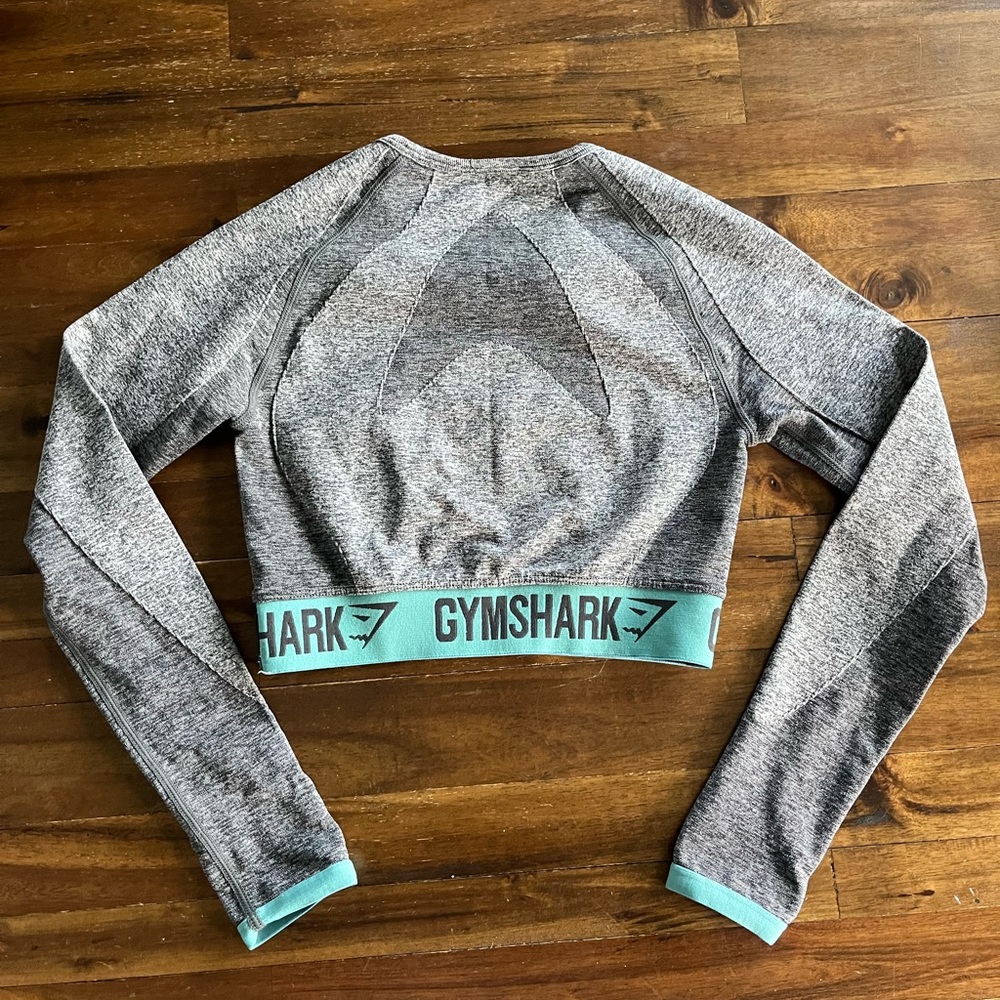 Gymshark S Women’s Workout Long Sleeve Shirt Weight Lifting Gym